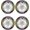 Yellow, variant on 4pcs 3d Car Tire Waterproof Universal Wheel Decals, Raised Sport Tire Lettering Stickers for SUV Sedan Truck Rim