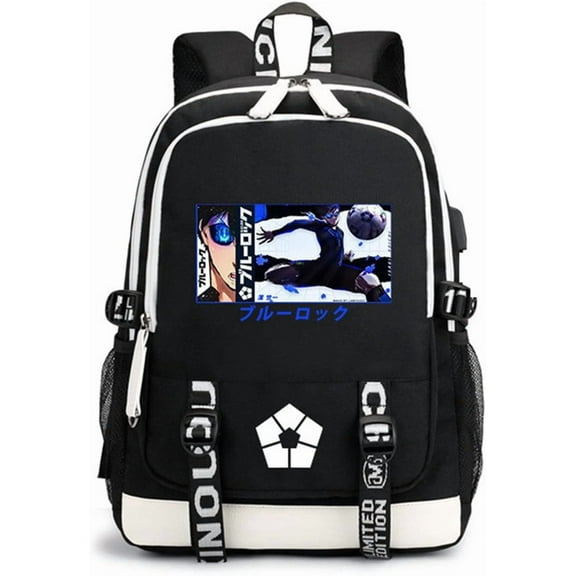 Anime BLUE LOCK Backpack Shoulder Bag Satchel Bag Daypack