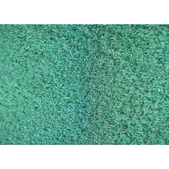 Ahgly Company Indoor Rectangle Patterned Turquoise Green Area Rugs, 5' x 7'