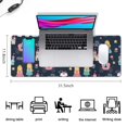 thumbnail image 5 of Long Mouse Pads for Desk,Dark Blue Princess Castle Pattern Desk Mats on Top Of Desks, Desk Mouse Pad Extra Large with 3mm Non-Slip Base and Stitched Edge for Gaming,Office,Work,Home 31.5"x11.8", 5 of 6