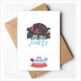 thumbnail image 1 of Brown Flower Flower Paint Happy Birthday Greeting Cards Envelopes Blank, 1 of 3