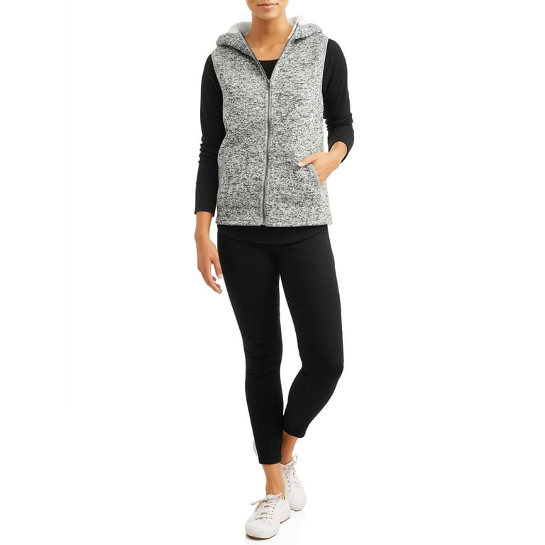 Womens fleece deals vest walmart