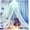 White, variant on CAILDANL Mosquito Net Bed Canopy Curtains Princess Butterfly Reading Canopies for Girls Kids Single Twin Full Queen Size Beds, Pink and Purple