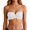 White, variant on Bandeau Bra for Women Demi Cup Underwire Support Floral Lace Strapless Wedding Party Underwear