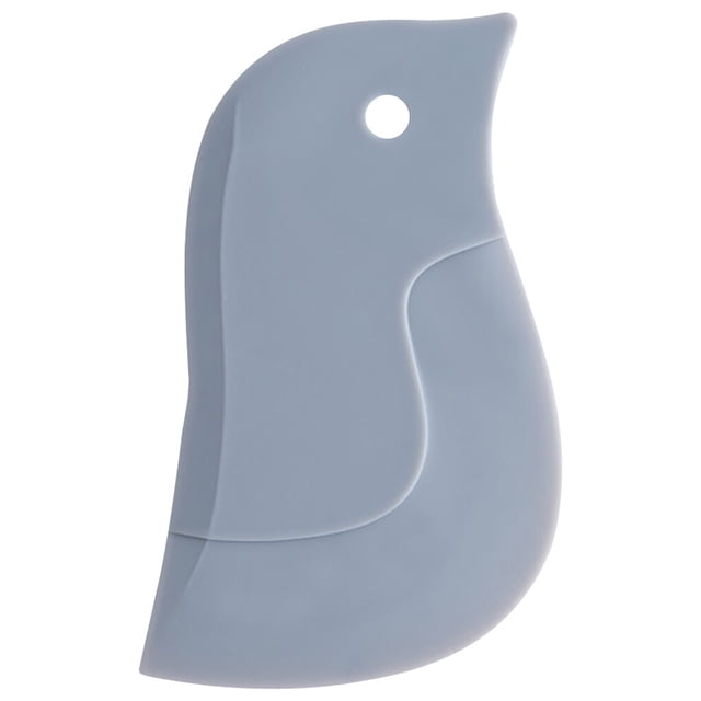 Toystoory Raspador de limpieza con forma de pingüino de dibujos animados, hoja , de aceite, herramienta de raspado, herramientas duraderas para Azul