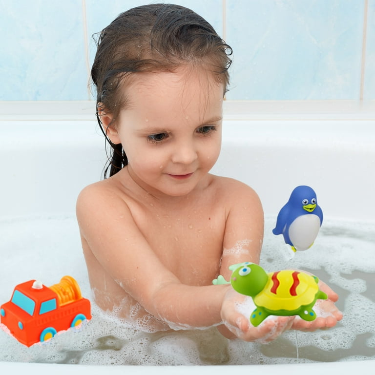 Dimple 20 Floating Bath Toys Squirters Sea Animals Shapes Non Toxic Fun Play Walmart