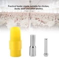 thumbnail image 3 of Distributeur Automatique de Poulet, Distributeur d'Alimentation Nipper, Distributeur de Boisson Jaune pour Volaille Canards de Caille Domestiques, 3 of 8