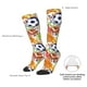 thumbnail image 4 of Fotbe Balls Calcetas Divertidas Estampadas para Hombre y Mujer, Calcetas de Algodón hasta la Rodilla para Caminar, Correr, Enfermería y Embarazo, 4 of 6