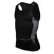 thumbnail image 1 of Sonducket Chaleco para correr para hombre, deportes, Fitness, compresión, tanques sin mangas, secado rápido, ajustado, para correr, Fitness, gimnasio, Uniforme atlético negro XXL Sonducket FS8134-14, 1 of 1