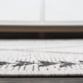 thumbnail image 6 of JONATHAN Y SANTA MONICA 3 x 5 Area Rug, Derya Tribal Diamond Trellis - Ivory/Black, SMB129D-3, 6 of 10