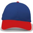 thumbnail image 1 of Pacific Headwear 805M.285.OS Coolport Mesh Hook & Loop Adjustable Cap, Royal & Red - One Size, 1 of 1