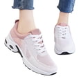 thumbnail image 1 of Deportivas Con Cordones Mujer Running Cómodas para Senderismo (43) Rosa, 1 of 9