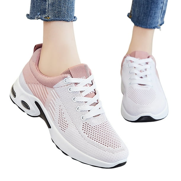 Zapatos Casuales para Correr Mujer Transpirables Cómodos Senderismo
