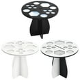 thumbnail image 3 of Makeup Brush Drying Rack Acrylic Paint Brush Drying Rack 14-hole Stick and Dry Brush Rack Cosmetic Brushes Stand Art Drying Rack Black, 3 of 9