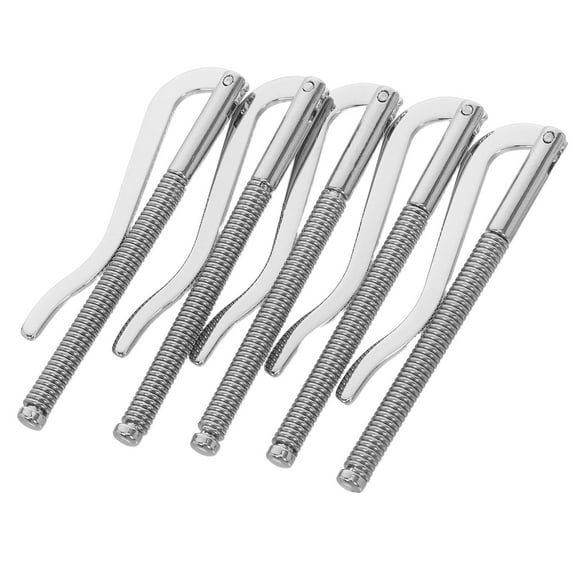 LOLIPPYY Set of 5 Money Clips for Men with Strong Metal , Ideal for Wallet Organization and Secure Cash Holding