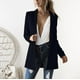 thumbnail image 1 of Puntoco Chaqueta casual para mujer Traje de manga larga coloreada para oficina de negocios Puntoco Puntoco-1, 1 of 7