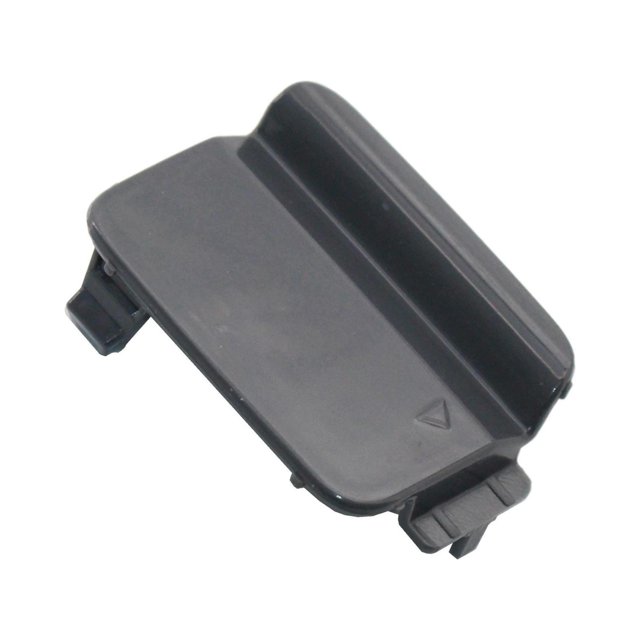 Decodeary X5 00-06 Black Rear Bumper Cover Tow Mount Bar Trim for Hole For E60 1Set