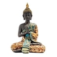 thumbnail image 1 of Estatua de Buda, Budismo artesanía de Buda colección decoración de 14x9x20cm Gloria Estatua de Buda de resina, 1 of 9