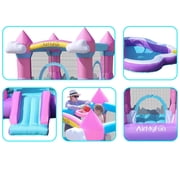 AirMyFun Bounce House Inflatable Bouncer for Kids Jumping Castle with Blower, Family Backyard Bouncy Castle for Backyard