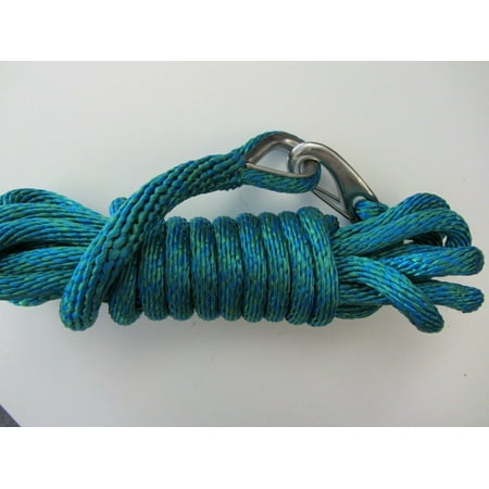 

UTILITY/DOCK/MOORING LINE ROPE - TEAL- 20 FOOT LENGTH