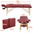 thumbnail image 7 of Portable Massage Table ;Massage Bed Spa Bed ;73 inch Long 24 Inch, 7 of 7