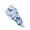 Light Blue, variant on LNZGNM Halloween Women's Scrub Caps, Twist Knot Head Wrap, with Floral Applique, Stretchy and Easy for Everyday Style, Bad Hair Days, and Casual Wear,Purple(One Size)