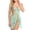 Green, variant on Ynynloco Womens Plus Size Corset Lingerie Tie Front Sexy Lace See Through Erotic Lingerie Set Thong Solid Sling Babydoll Sleepwear Suit