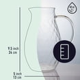thumbnail image 3 of Jarra de vidrio PJC-Kitchen de borosilicato de 2 litros con tapa y caño, 3 of 6