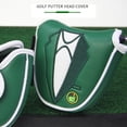 thumbnail image 4 of yingyy Housse de Putter PU Drôle Veste Verte Pièces de Rechange Sport Professionnel Style Simple Couvre-Chef de Golf Demi-Cercle, 4 of 6