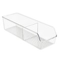 thumbnail image 4 of Caja de almacenamiento de cosméticos para bolsitas de té con soporte para control remoto, cesta de almacenamiento transparente para refrigerador, para escritorio del hogar, 4 of 5