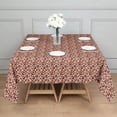 thumbnail image 2 of Leopard Print Square Tablecloth 60x60in(152x152cm) – Waterproof Polyester Printed Table Cover, Wrinkle Resistant & Washable for Kitchen Dining Picnic Party Decor, 2 of 6
