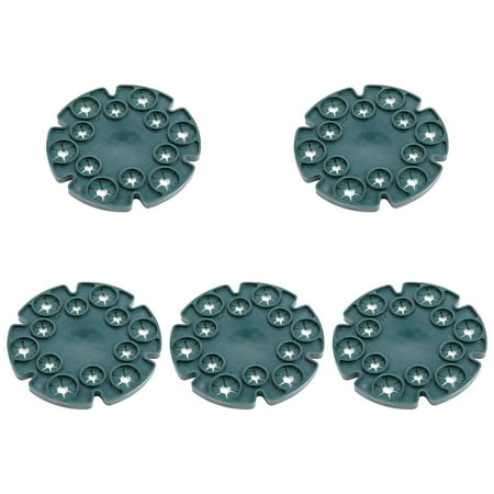 5 Pieces Bamboo Cane Holder, Landscape Engineering Balcony Rack Plant Support , Plant Support Connectors for Climbing Plants Cucumbers