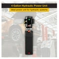 thumbnail image 2 of Hydraulic Pump 4 Gallon 220V, 2HP Electric Hydraulic Power Unit 2950PSI for Car Lift & Dump Trailers, 2 of 8