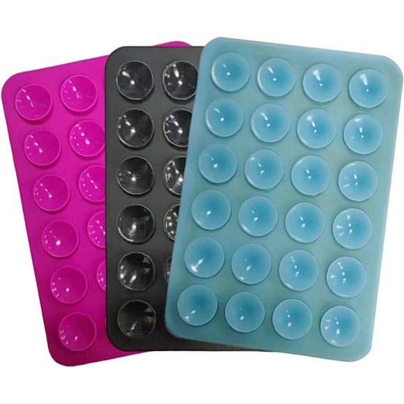 ZOUSSIQI Phone Holding Tool, Suction Phone Case Mount, Silicone Suction Phone Case, Shower Phone Holder, Silicon Adhesive Suction Phone Mount, Silicone Phone Wallet, Hands- Shower Phone CA919-58581