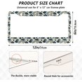 thumbnail image 3 of Coolnut Retro Style Flowers License Plate Frames 2 Packs,License Plate Covers,Universal Aluminum Tag Frame for Front and Rear Car Tags158 Home Decor, 3 of 7