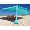 thumbnail image 1 of Toldo de playa Easierhike 305 x 305 cm con protección UPF50+, 1 of 6