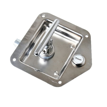 Workhe Folding T Handle Lock Stainless Steel Caravan toolbox lock Flush ...