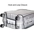 thumbnail image 5 of 18" to 30" Luggage Cover Protector Bag PVC Clear Plastic Suitcase Cover Protectors Travel Luggage Sleeve Protector, 5 of 9