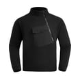 thumbnail image 1 of pstuiky camisa de manga larga para hombre, Sudadera con capucha y cuello alto para hombre, holgada, de manga larga, para otoño e invierno, sin capucha Tops de hombre xxl, 1 of 8