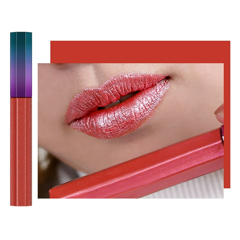 ASEIDFNSA Lip Gloss Glitter for Lip Gloss Making Lip Gloss Lip Plumper  Lipstick Gloss Lipstick Lip Cup Lipstick Non Stick Lip Lip Gloss Glaze  Waterproofs Long Lasting 