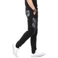 thumbnail image 3 of Mens Jogger Pants with Pattern Fleece Comfort Active Sweatpants, 3 of 6