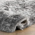 thumbnail image 5 of nuLOOM Latonia Silken Shag Area Rug, 6', Silver, 5 of 8