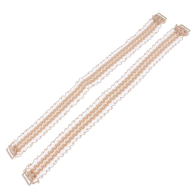 Correa de sujetador de encaje elástico transparente antideslizante Sunnimix color de piel