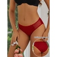 thumbnail image 1 of Culottes Menstruelles Taille Haute à Motif à Pois avec Dentelle, 1 of 4