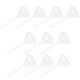 thumbnail image 1 of Embudo triangular de plástico de 75 mm para experimentos escolares (10 unidades), 1 of 7