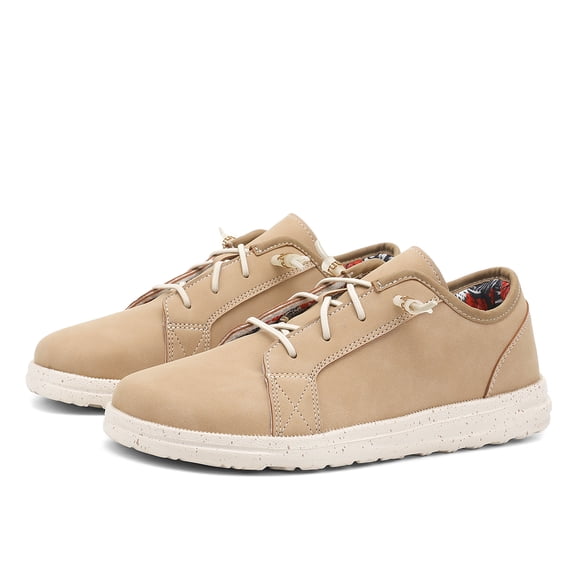 Men's Lace-Up Lightweight Casual Walking Shoes
