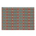 thumbnail image 1 of Kente Pattern Cutting Board, Tribal Traditional Triangles and Stripes Indigenous Native Cultural Heritage, Decorative Tempered Glass Cutting and Serving Board, Large Size, Multicolor, by Ambesonne, 1 of 1