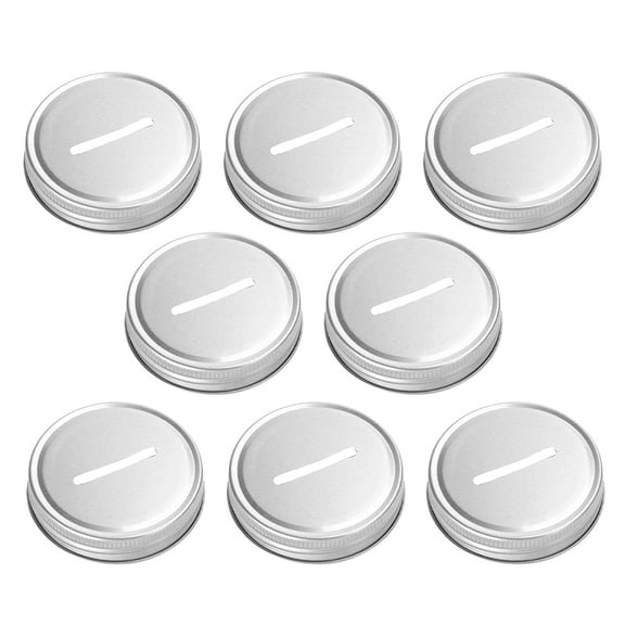 NIAIZEK Tinplate Jar Lids for Kitchen Storage, Herb Containers, and Home Use,