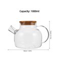 thumbnail image 2 of LOLIPPYY Glass Kettle Stovetop Short Spout Ideal For Brewing Coffee Suitable For Restaurants 1Set, 2 of 8