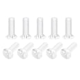 thumbnail image 1 of Unique Bargains M5x16mm Plastic Phillips Machine Screws, PC Flat Head Machine Bolts 25 Pack, 1 of 4